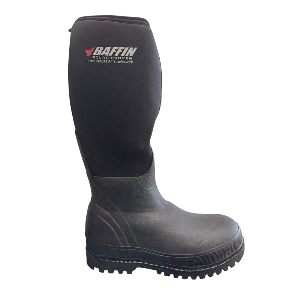 BAFFIN MELTWATER –40‎ rating BOOTS BLACK MRSH-M001 MEN'S SIZE 8
